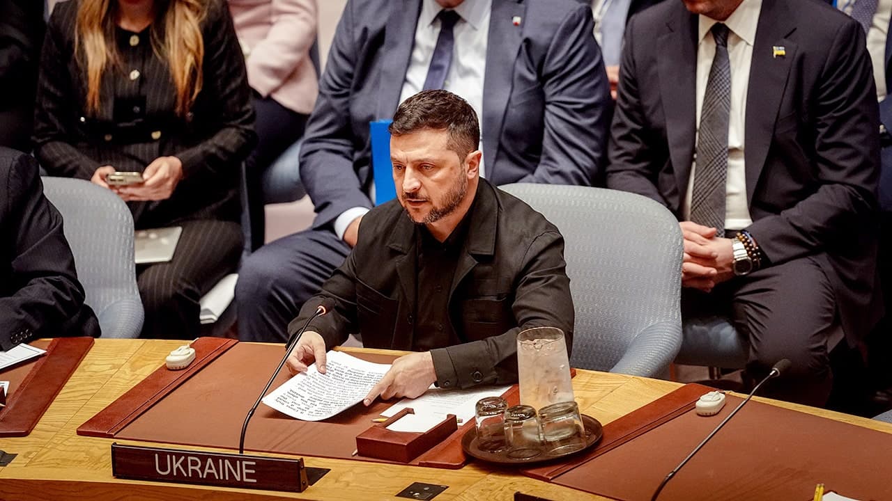 Zelenskyy to propose Russia peace plan at UN