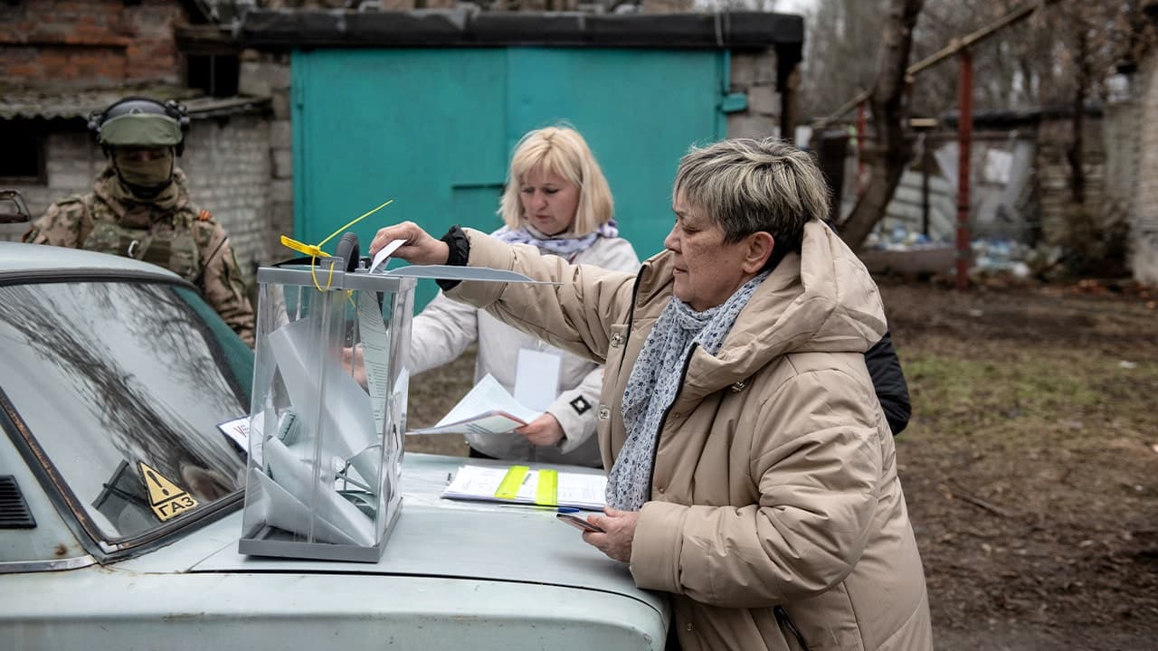Russia's election influences Ukraine