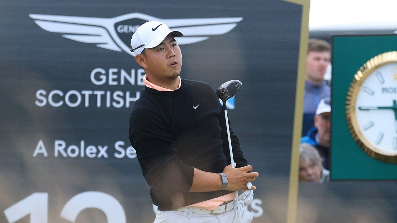 Tom Kim wins Genesis Scottish Open with 64 and ends nearly three-year PGA Tour victory drought