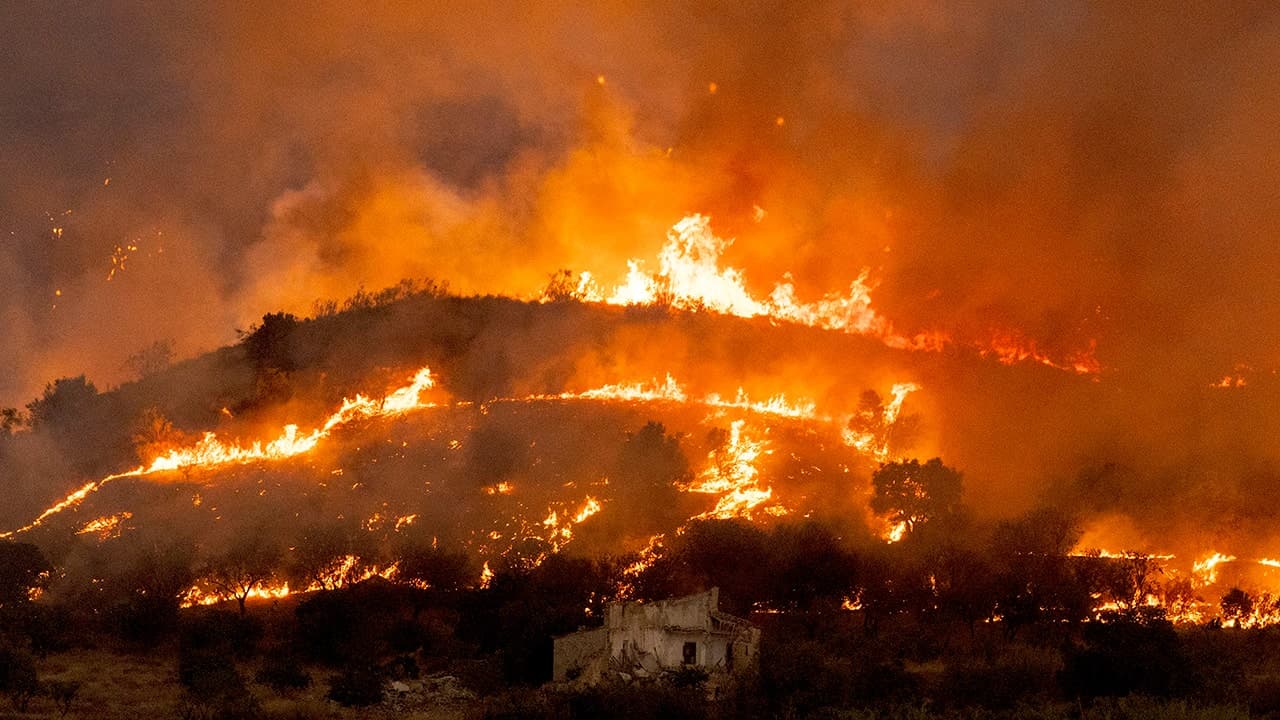 Europe fires driven by heat and land issues
