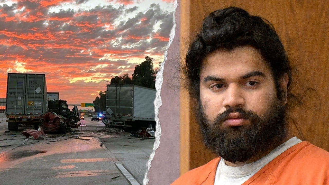 مهاجر غير قانوني يُحكم عليه بعد حادث تصادم شاحنة كبيرة نارية في كاليفورنيا أسفر عن مقتل ثلاثة أشخاص