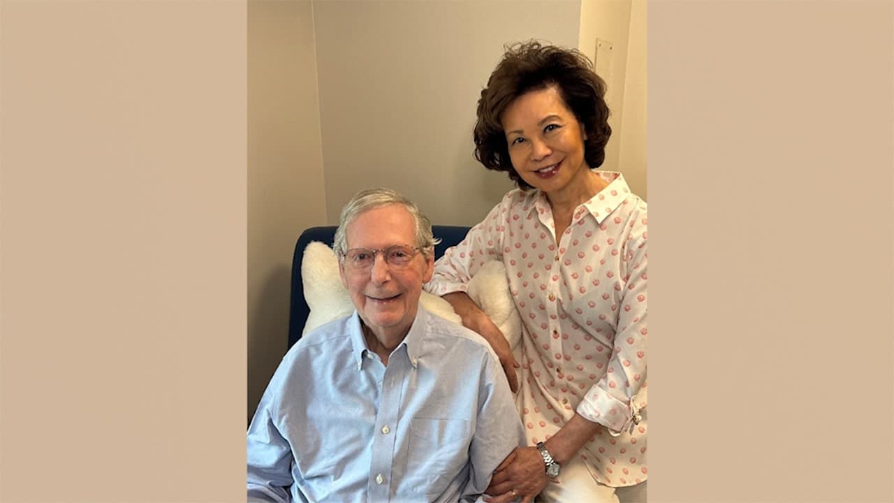 McConnell leaves hospital, not cleared to return