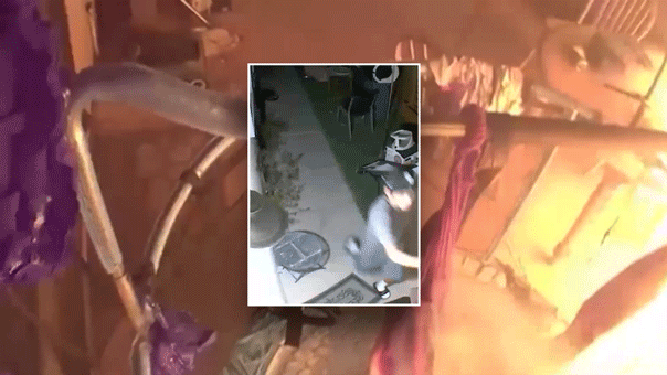 Stranger's warning saves family in fire