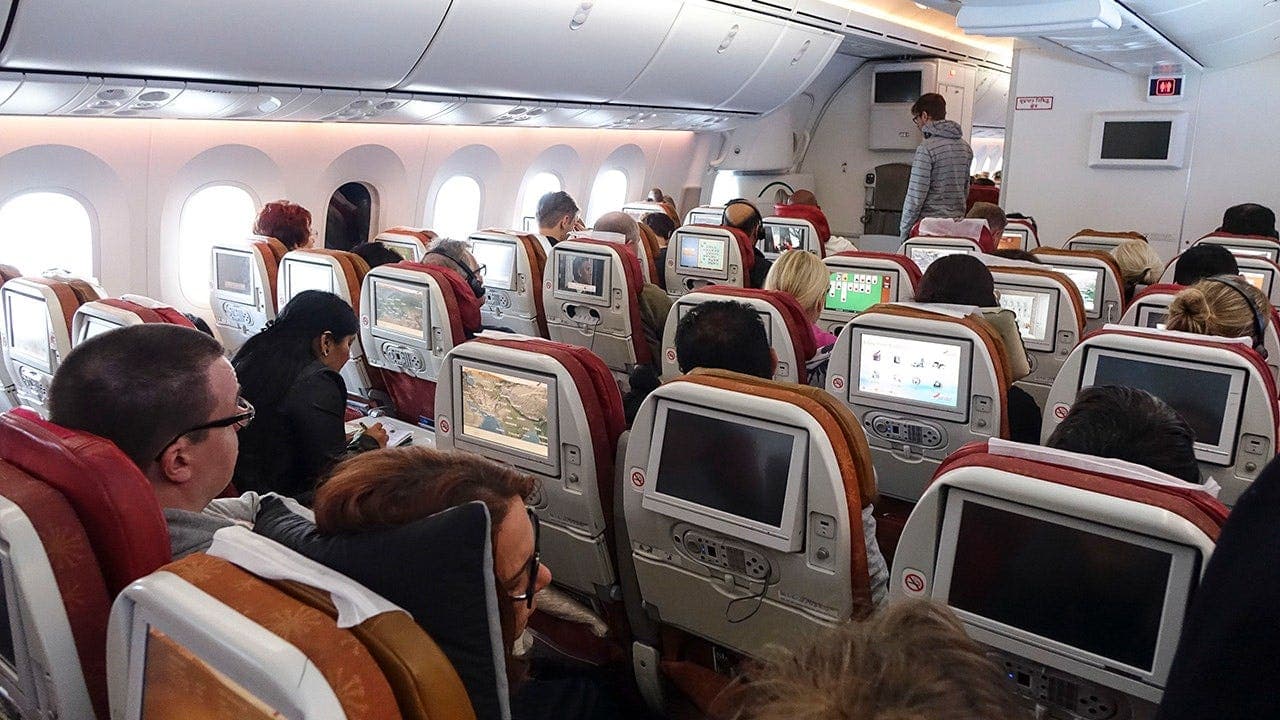 Passengers thrown into ceiling on tense flight