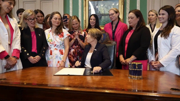 Maura Healey Signs Major MA Abortion Bill