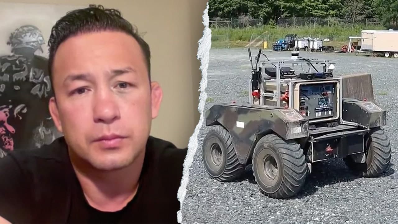 Battlefield robots advance US rivalry