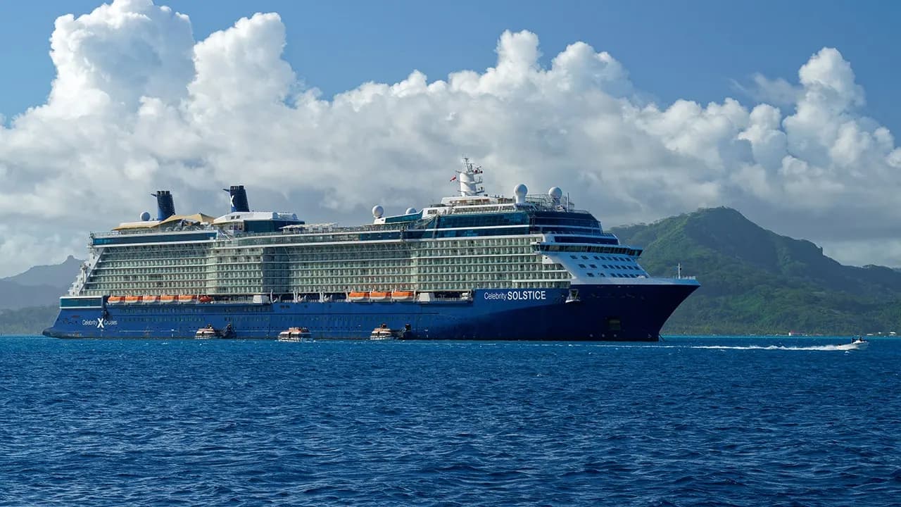 Cruise passenger airlifted after incident