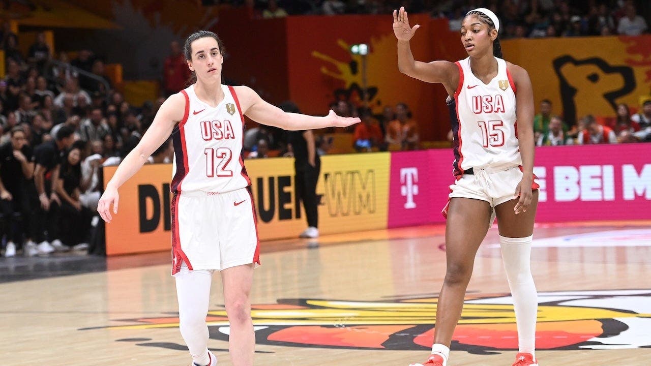 Caitlin Clark and Angel Reese reaffirm friendship after FIBA World Cup