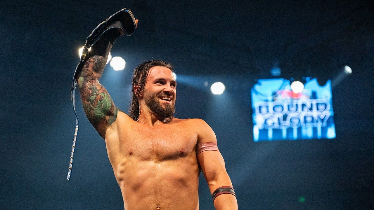 Jason Hotch wins TNA International Title