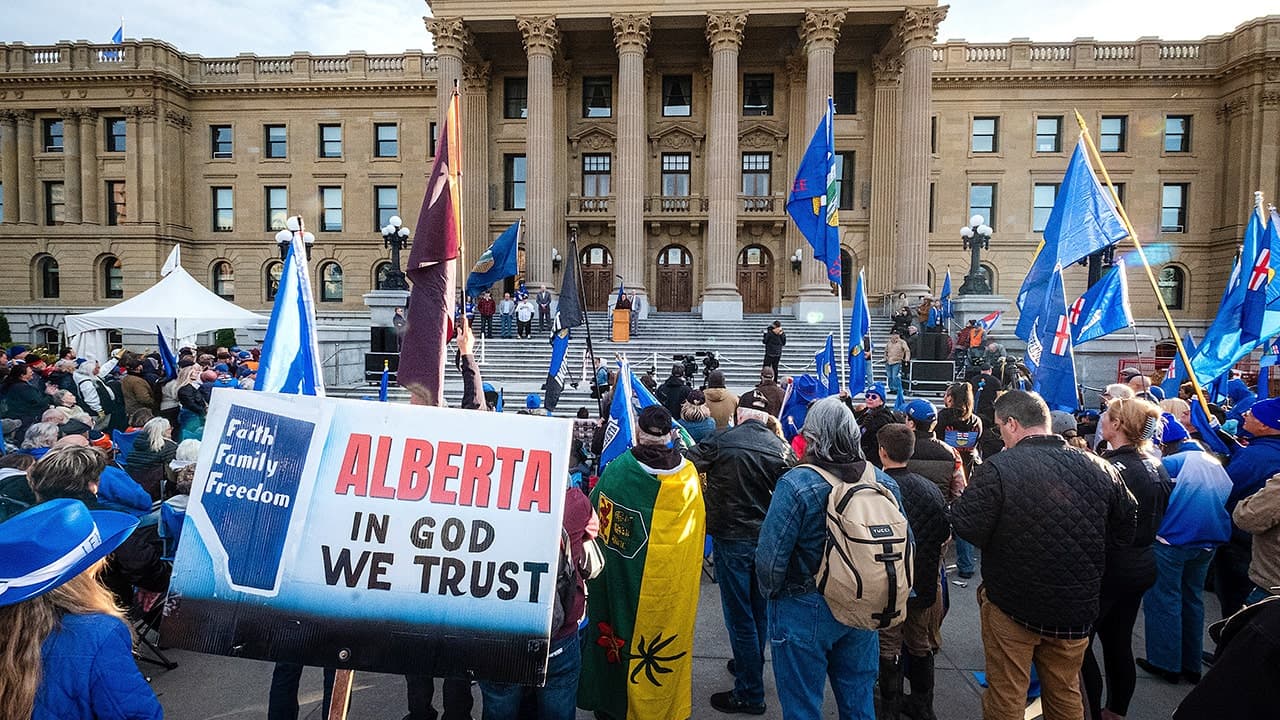 Alberta votes on non-binding separation