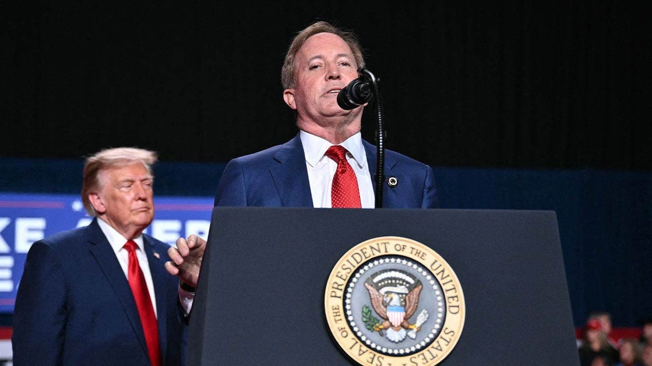 Ken Paxton criticizes Talarico's 11-day absence from Trump rally