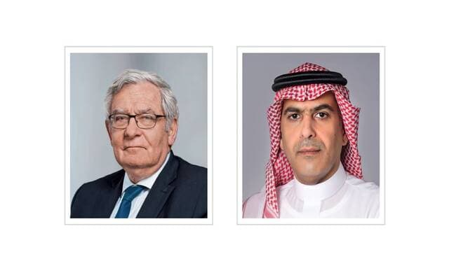 SAMA governor talks future plans with BNP Paribas CEO