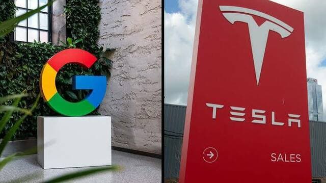 Tesla and Alphabet fall over AI
