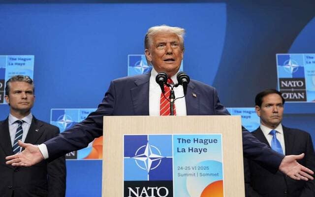 Trump attacks Spain at NATO summit and calls for cutting trade ties