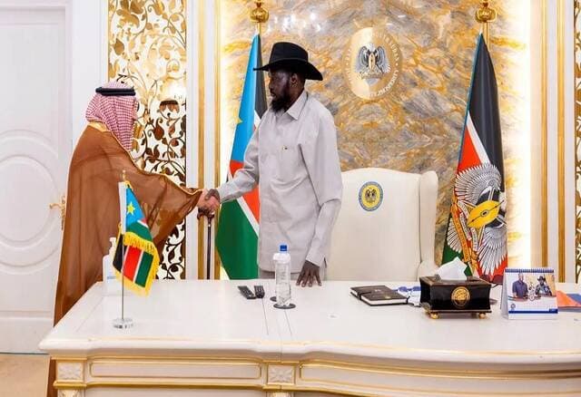 السعودية وجنوب السودان تبحثان تعزيز العلاقات الثنائية