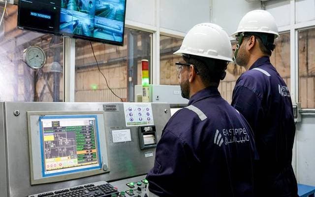 انخفاض أرباح أنابيب الشرق 50.8% في الربع الثاني