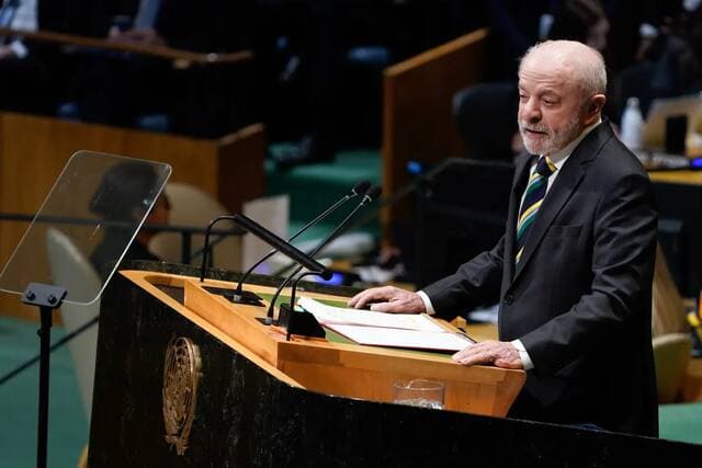 Brazilian president warns against foreign interference
