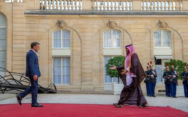 Lebanon Palestine and Hormuz Details of Crown Prince's France Visit