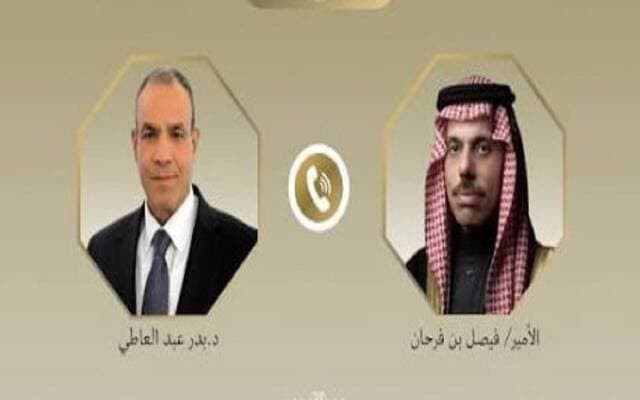 Egypt and Saudi Arabia Foreign Ministers Discuss Regional Developments and Efforts to Contain Escalation