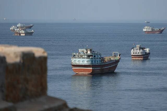 Cargo ship sinks near Strait of Hormuz