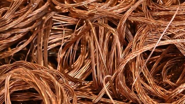 Copper drops for third day