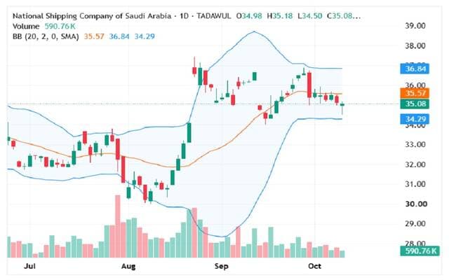 Bahri stock stays above key support