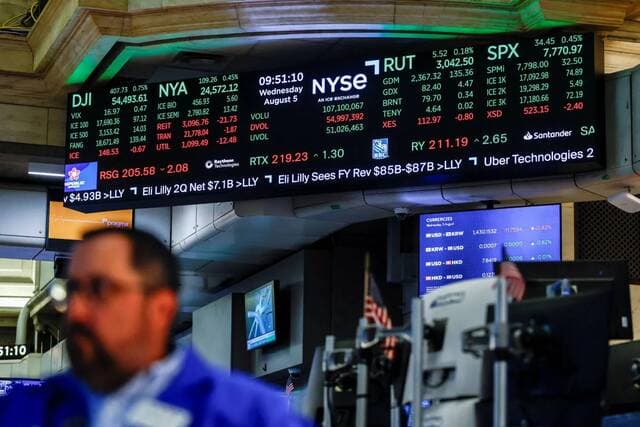 Global markets steady as gold falls