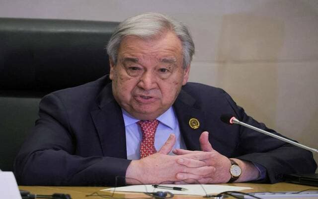 Guterres cautions on Gulf escalation and climate risks