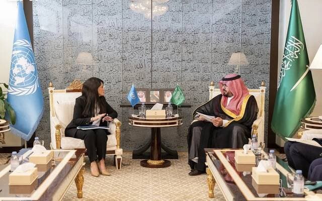 وزير الاقتصاد يبحث مع رئيسة «الإسكوا» تعزيز التعاون الإقليمي