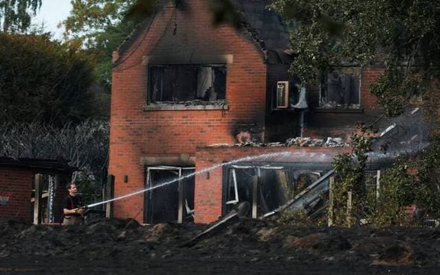 Britain Faces Record Wildfires in Heatwave