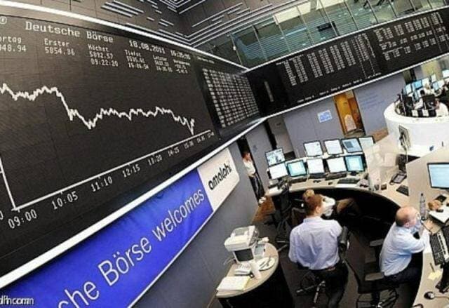 European stocks fall on diplomatic tensions