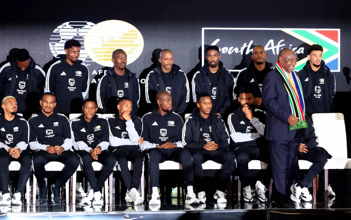 South Africa's World Cup squad includes two domestic players