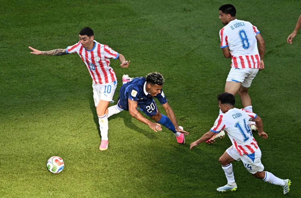 French player: Maintained focus amid tension