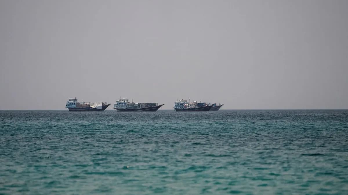 Report: Iran launched two missiles toward commercial ships in the Strait of Hormuz