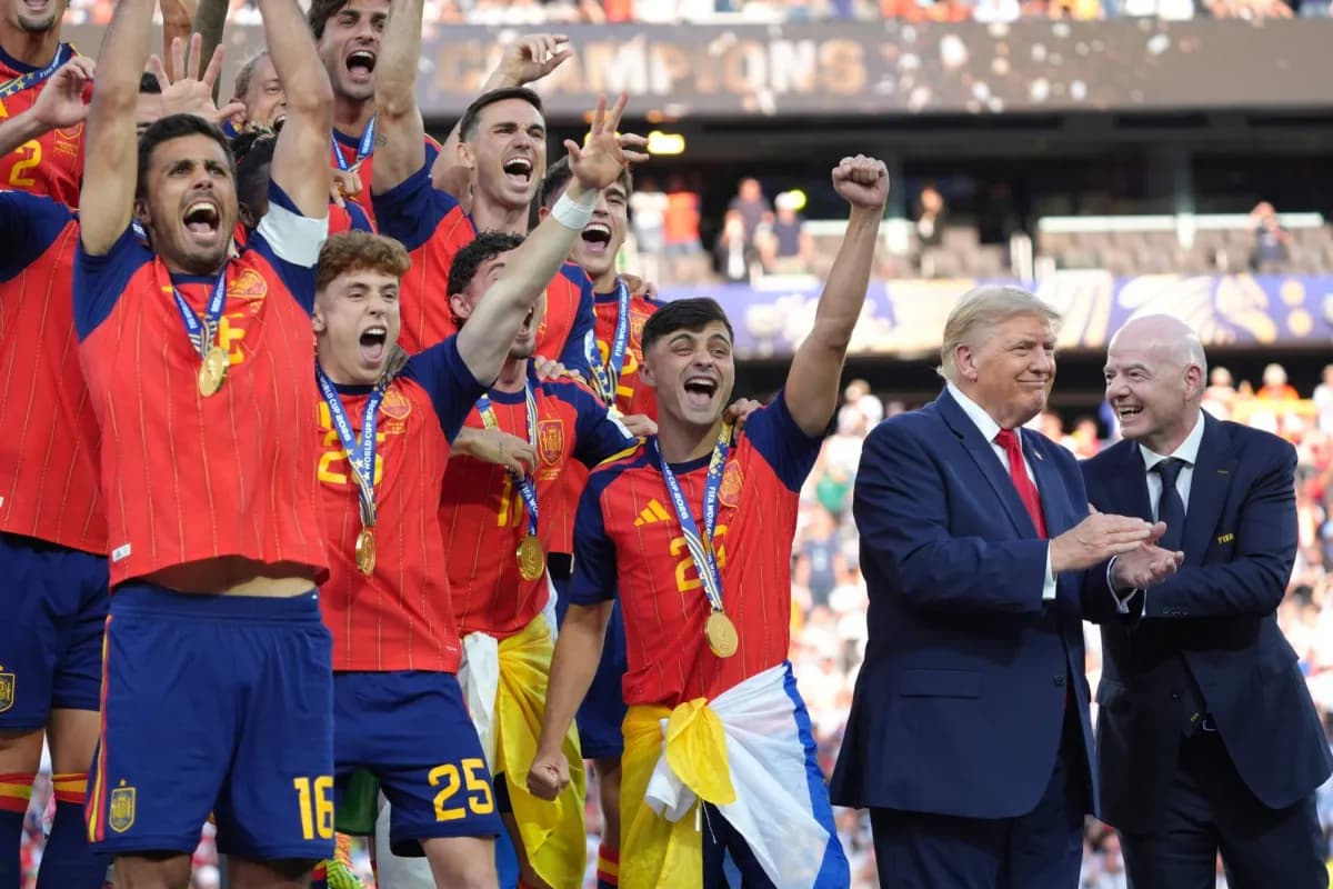 Trump Gains Attention During World Cup Final