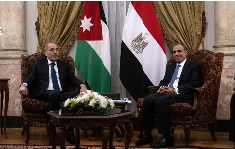 Egypt and Jordan call for Gaza troop withdrawal