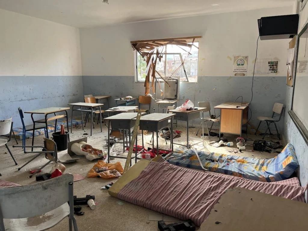 Israel targets schools in southern Lebanon