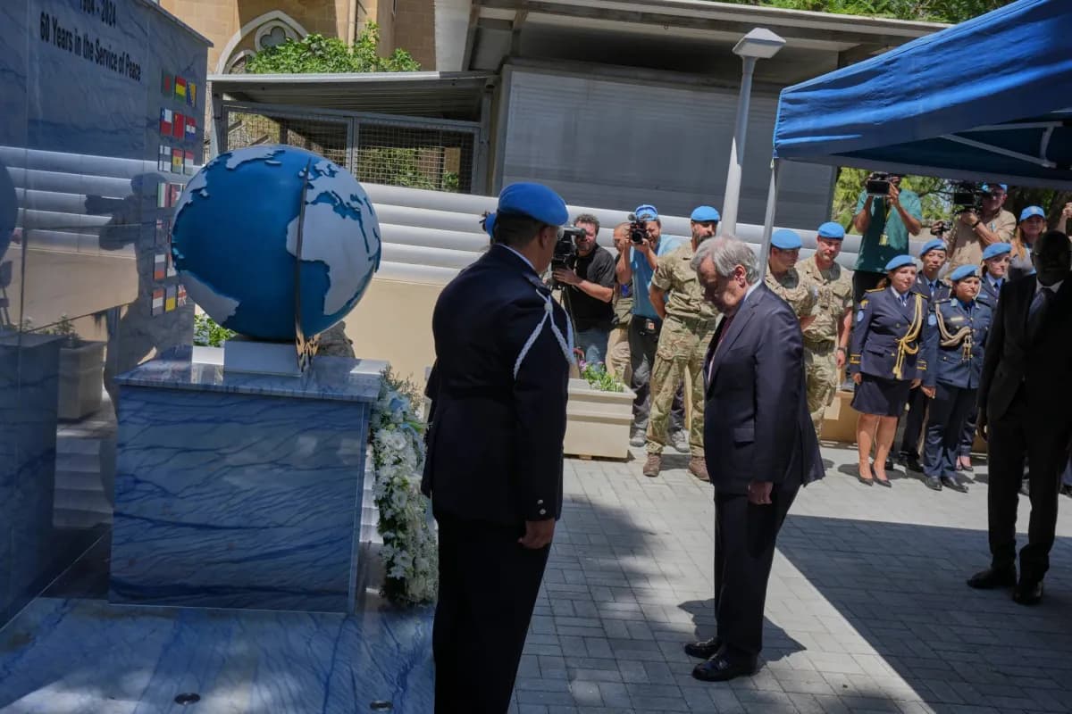 Guterres seeks to restart Cyprus peace talks