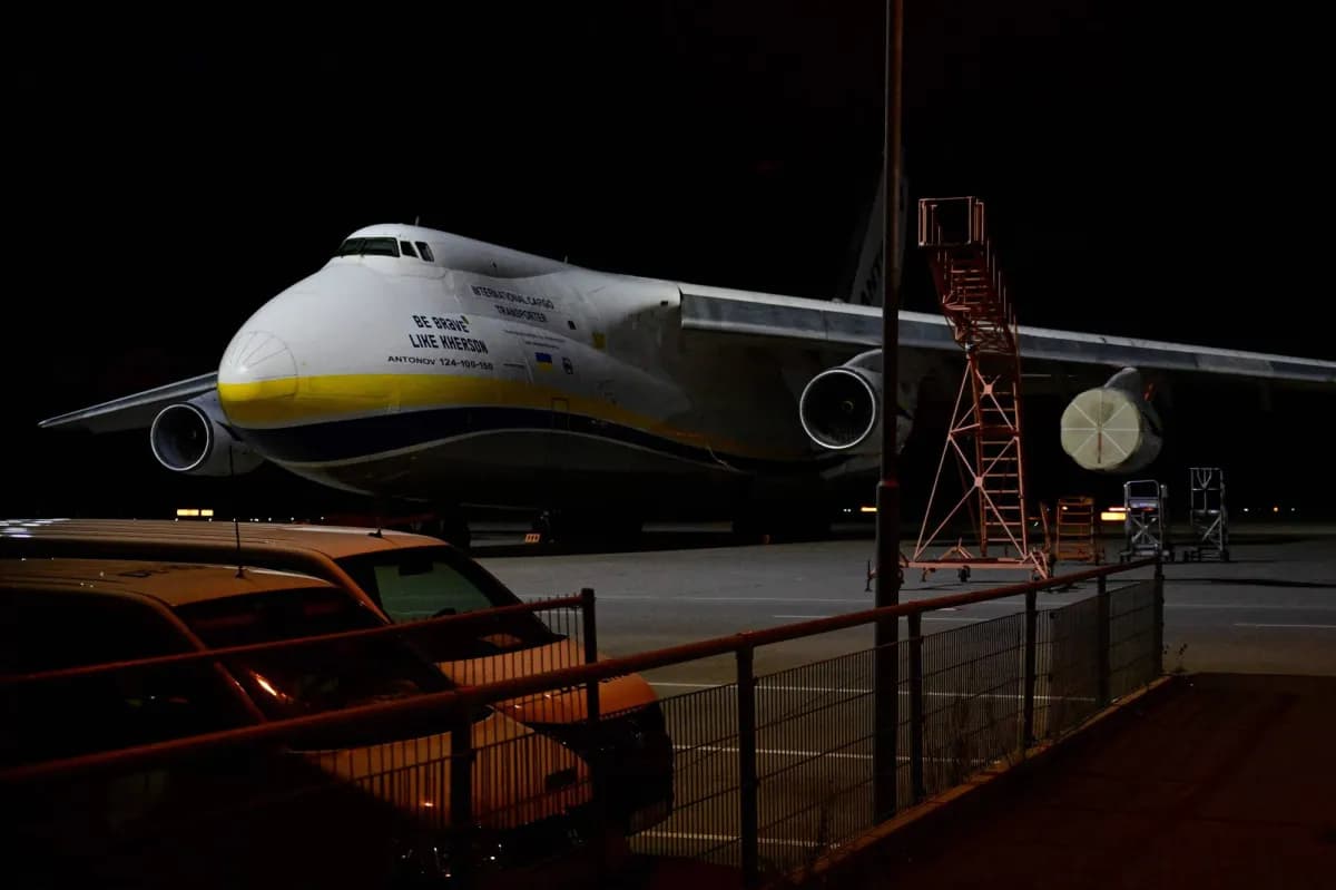 Explosive drone found near Ukrainian plane in eastern Germany