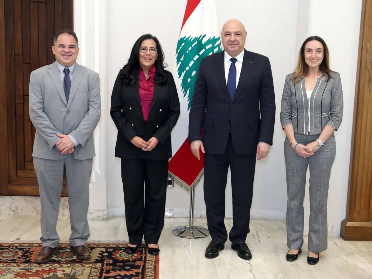Lebanese president seeks support for returnees