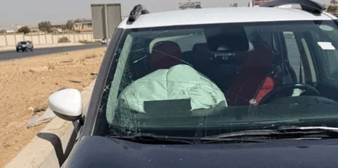 Young actress survives severe crash