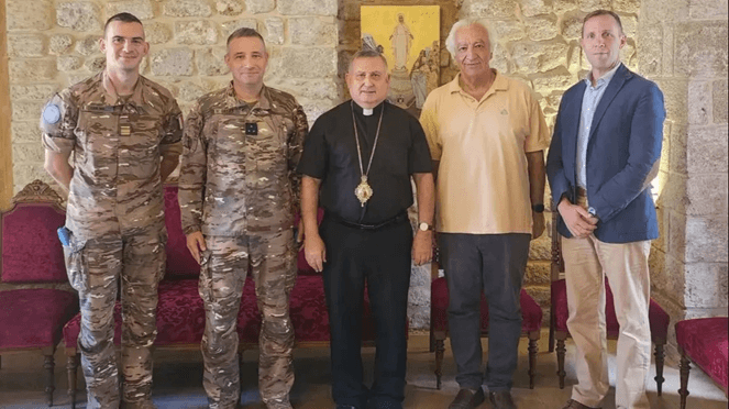 UNIFIL Chief of Staff visits Tyre Patriarchate