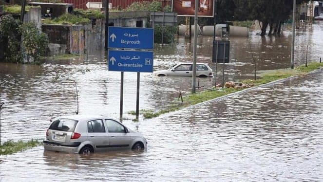 لبنان يترقب أمطار وسيول في آب