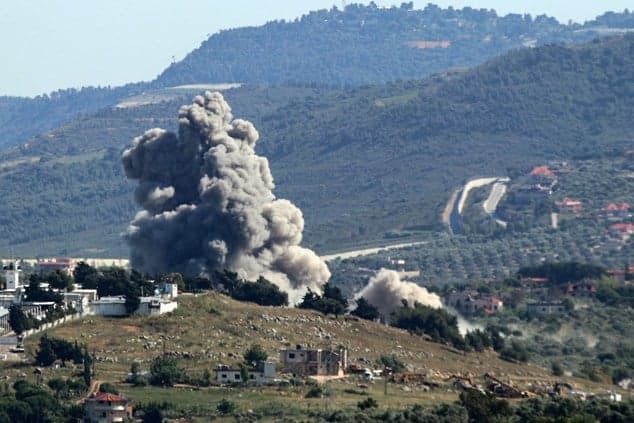 Axis falters Israel responds