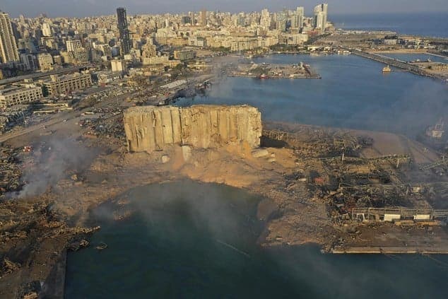 تغطية علاج جرحى انفجار بيروت