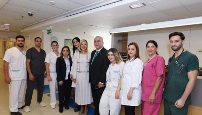 اللبنانية الأولى تزور واحة الحياة في الأشرفية