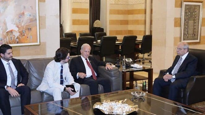 Salam Holds Talks with US Ambassador