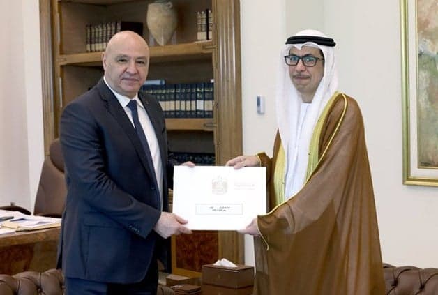 President Aoun Gets Emirati Message