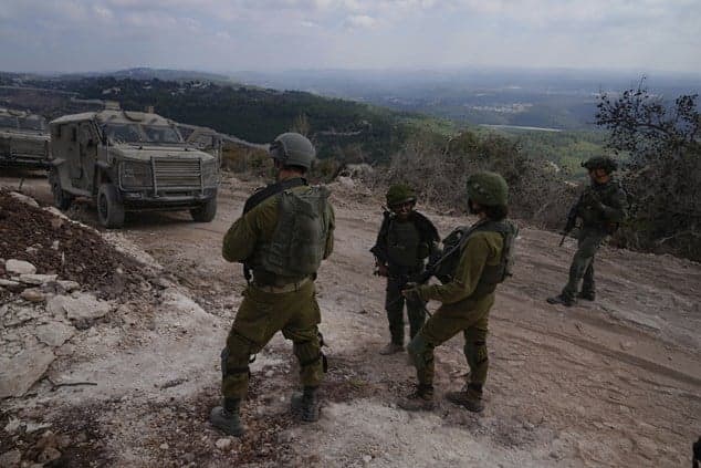 Israeli Army Plans in South Lebanon