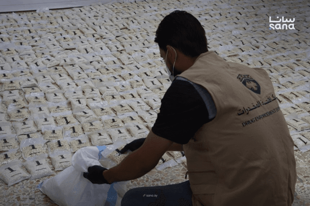 Attempt to smuggle 850,000 pills into Syria